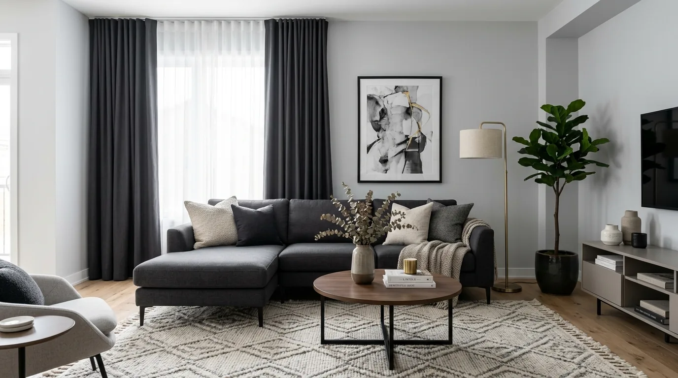 Choose one dominant shade to lead